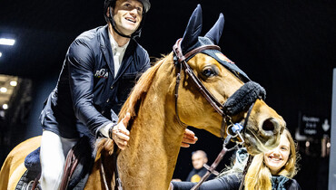Rodrigo Giesteira Almeida and Pegasus Cekanane win the  CSI5*-W 1.50m Prix France Info France Bleu in Bordeaux