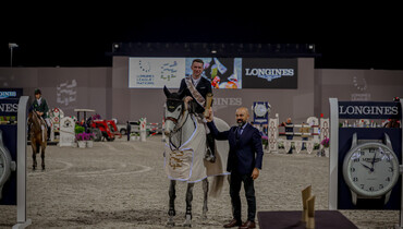 Richard Howley and Zodiak du Buisson Z best in the CSIO5* 1.50m Longines Grand Prix qualifier in Abu Dhabi
