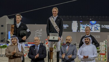 David Will and Zinedream win the CSIO5* 1.60m President of the UAE Showjumping Cup presented by Longines