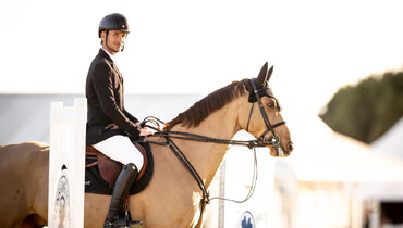 Steve Guerdat and Lucky Fauntleroy are foot perfect to win the CSI4* 1.45m Geolastic Small Grand Prix at the Andalucía Sunshine Tour