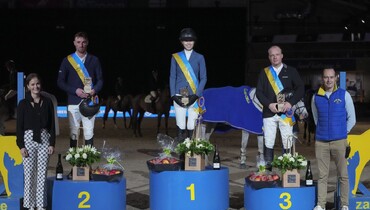 Zascha Nygaard Lill and Primavera win the CSI4* 1.55m Studbook Zangersheide Grand Prix