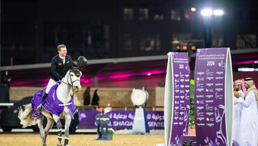 Richard Howley and Zodiak du Buisson Z win Thursday's opening 1.50m at CHI Al Shaqab