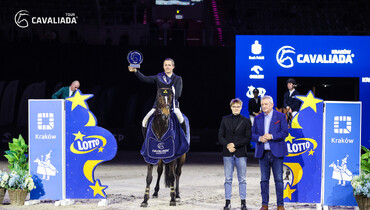 Kristaps Neretnieks and Quintes win the CSI4*-W 1.50m Prize of Lotto in Kraków