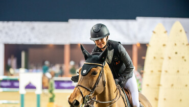 Malin Baryard-Johnsson and H&M Indiana win the CSI5* CHI Al Shaqab 1.60m Grand Prix presented by Longines