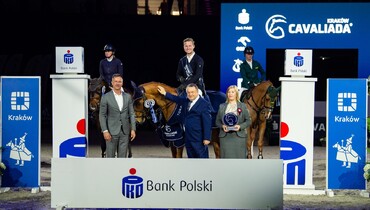 Patrick Bölle and Caramba de Janeiro on top in Sunday's CSI4*-W 1.55m World Cup Grand Prix at Cavaliada Kraków 2024