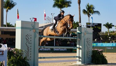 Laura Chapot and Chandon Blue race to the front in $62,500 Ethel M Chocolates CSI2* Grand Prix