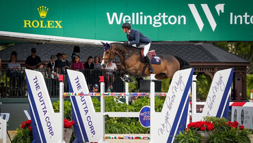 Great Britain’s Ben Maher opens Nations Cup week in winning form at Wellington International