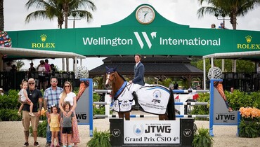 Ben Maher leaves his mark on CSIO week at Wellington International