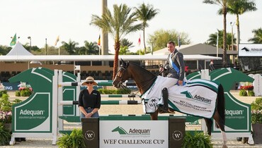 Jordan Coyle can’t be caught in Adequan® WEF Challenge Cup Round 9