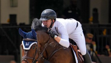 Harry Charles and Aralyn Blue best in the $62,500 Bainbridge Companies CSI5* 1.50m at Wellington International