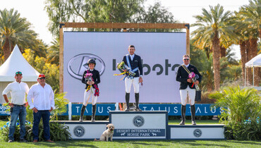 Conor Swail and Count Me In clock another win in $117,000 Kubota CSI3* Grand Prix
