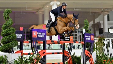 Andre Thieme and DSP Chakaria steal the spotlight in the $200,000 Florida Coast Equipment Grand Prix CSI4* at World Equestrian Center