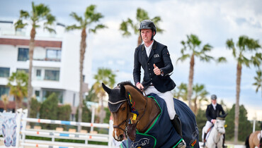 A victory for Graham Gillespie and Veneno in the CSI2* Grand Prix presented by Dammann Reitplatz- u. Sportplatzbau GmbH at Spring MET III 2024