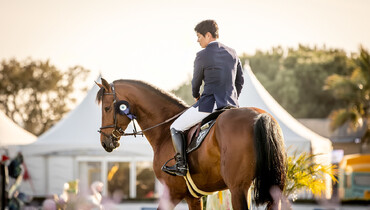 Eiken Sato and Melypso Blue PS FRH top the CSI4* 1.50m Celeste Trophy at the Andalucía Sunshine Tour
