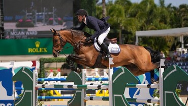 Mclain Ward back to winning ways with First Lady in $62,500 CSI4* Adequan® WEF Challenge Cup