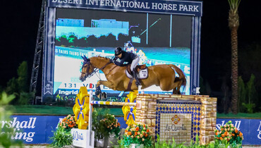 Ingrid Gjelsten caps off Desert Circuit with a win in $182,000 La Quinta Resort & Club CSI4* Grand Prix