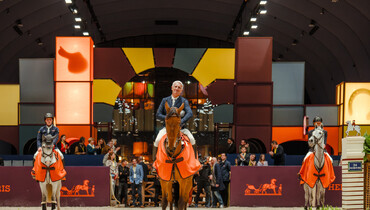 Roger Yves Bost and Ever de Turan best in the CSI5* 1.50m Prix du 24 Faubourg at Saut Hermès