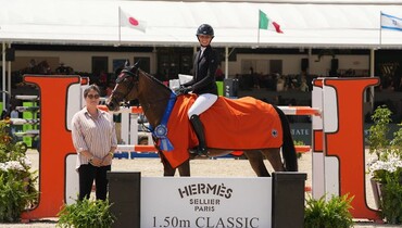 Natalie Dean nabs $62,500 Hermés 1.50m Jumper Classic with Oasis Van De Bucxtale