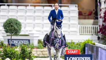 Martin Fuchs and Leone Jei win $330,000 CSIO5* 1.60m Lugano Diamonds Grand Prix at the World Equestrian Center in Ocala