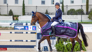 Cian O’Connor and Fermoy produce winning round at the World Equestrian Center in Ocala