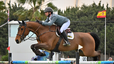 Richard Howley and Mansini Ltd with Saturday's biggest win at the Andalucía Sunshine Tour