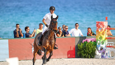 Maikel van der Vleuten and Elwikke secure victory in CSI5* 1.45m at LGCT Miami Beach