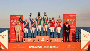 Rome Gladiators powered by ClipMyHorse.TV win GCL Miami Beach