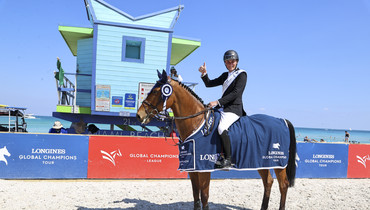 Michael Duffy secures first Longines Global Champions Tour Grand Prix victory in Miami Beach
