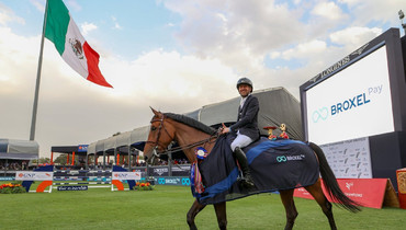 Simon Delestre and Olga van de Kruishoeve dazzle on first day of Longines Global Champions Tour of Mexico City