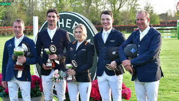 Hans-Dieter Dreher and Jiniki take the top honours in Gorla Minore