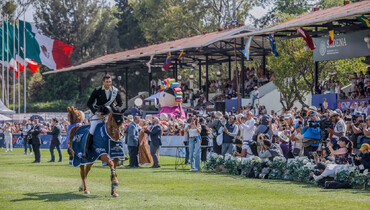 Nicola Philippaerts and H&M Luna van't Ruytershof win the Longines Global Champions Tour Grand Prix of Mexico City