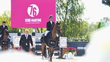 Home win for Mathieu Billot and Lord de Muze in the CSI4* 1.50m Département de la Seine-Maritime in Canteleu
