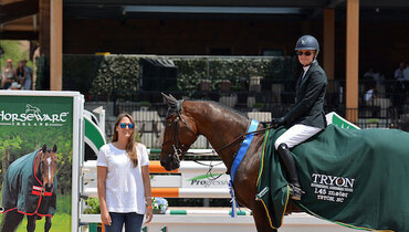 Candice King and Cuchica top Horseware Ireland Open Jumper at Tryon Summer 4