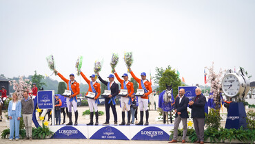 Home win for the Dutch team in the Longines EEF Nations Cup at Peelbergen
