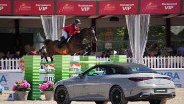 Pius Schwizer and Scarlina de Tiji Z win the CSI4* 1.50m Région Auvergne Rhône-Alpes in Bourg-en-Bresse