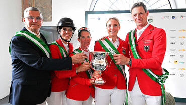 Team Germany  clinches historic victory in CSIO5* Intesa Sanpaolo Nations Cup in Rome