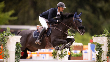 Nassar makes the right call in CSI5* Winning Round 1.50m