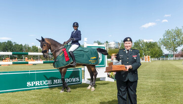 Amy Millar and Christiano kick off the Spruce Meadows Summer Series with home win in CSI5* 1.50m The Partners