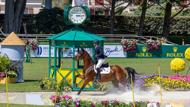 Shane Sweetnam and Irandole du Flot save the best for last in the CSIO5* Derby Région des Pays de la Loire