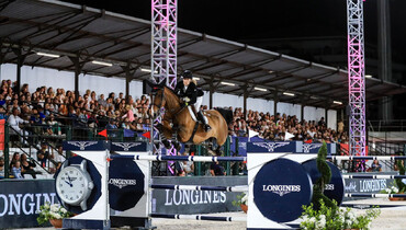 Meyer-Zimmermann scores with Messi in the Longines Global Champions Tour Grand Prix of Cannes