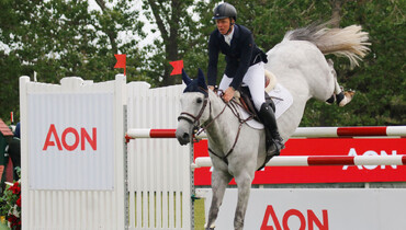 Matthew Sampson wins CSI5* 1.45-1.50m AON Cup by a whisper at Spruce Meadows
