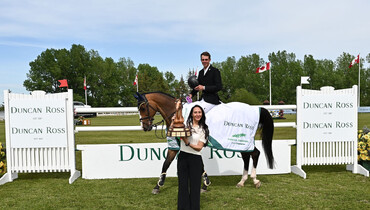 Vaclav wins his first Grand Prix on final day of the ‘Continental’, presented by Rolex at Spruce Meadows