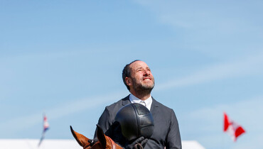 Patricio Pasquel and Chakkalou PS win CSI5* 1.55m Recon Metal Cup at Spruce Meadows 'National'