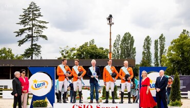 The Dutch take the title in the CSIO4* 1.55m Lotto Nations Cup of Poland