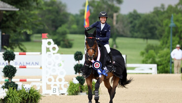Molly Ashe Cawley and Berdien back on top to win $35,000 C. Jarvis Insurance 1.45m Welcome CSI3*