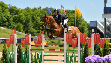 Alex Granato and Helios vd Nosahoeve grab first in $63,000 CSI4* Welcome Stake at Traverse City Horse Shows