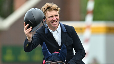Matthew Sampson and One Whisper win the CSI5* 1.50m ATB Cup at Spruce Meadows