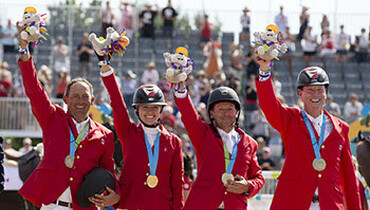 Pan Am Gold for Canadian showjumping team