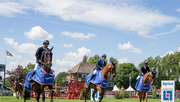 Three Derby contenders share honours in Trial run at Hickstead