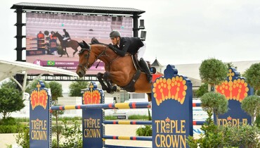 Rodrigo Lambre and J’Adore van het Klinkhof capture the $31,500 1.45M Speed CSI3* victory